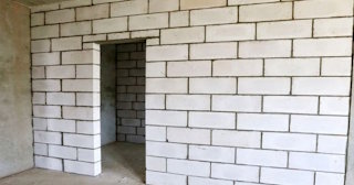 Перегородки из газобетона от 2048 рублей - возведение и монтаж в Мытищах