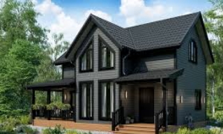 Проекты каркасных домов с террасой от 3583 рублей | Строй-Мтщ
