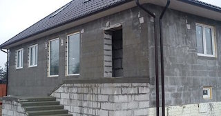 Фасад из газобетона для дома в Мытищах - Строй-Мтщ, качественная отделка от 2048 руб.